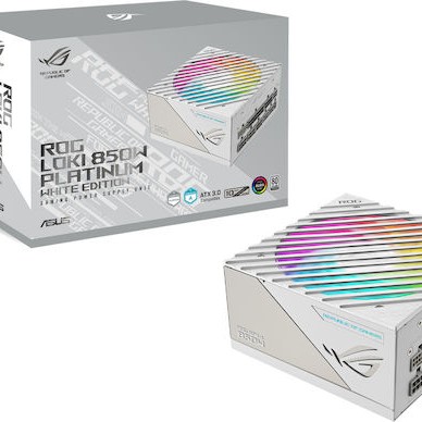 Asus ROG Loki 850W Λευκό Τροφοδοτικό Υπολογιστή Full Modular 80 Plus Platinum