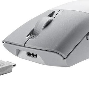 Asus ROG Keris Aimpoint Ασύρματο RGB Gaming Ποντίκι 36000 DPI Λευκό