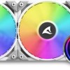 Sharkoon S80 RGB Υδρόψυξη Επεξεργαστή Διπλού Ανεμιστήρα 120mm για Socket AM4/AM5/1700/1200/115x Λευκή