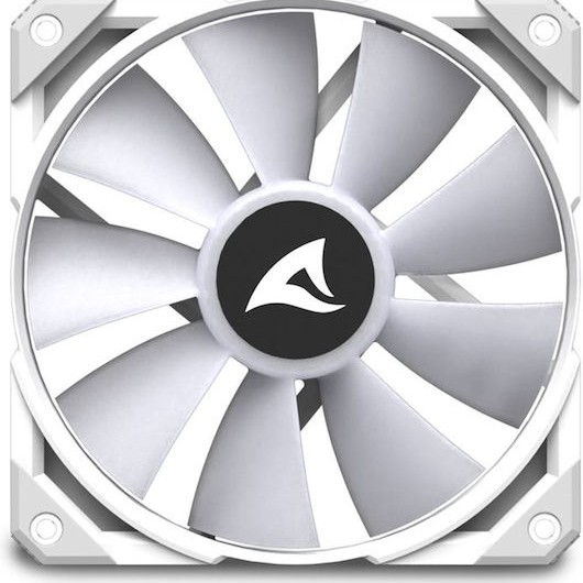 Sharkoon S80 RGB Υδρόψυξη Επεξεργαστή Διπλού Ανεμιστήρα 120mm για Socket AM4/AM5/1700/1200/115x Λευκή