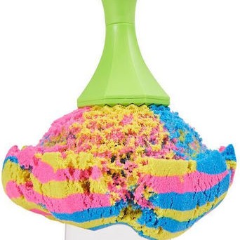 Spin Master Παιχνίδι Κατασκευών με Άμμο Kinetic Sand - Squish & Create για Παιδιά 3+ Ετών