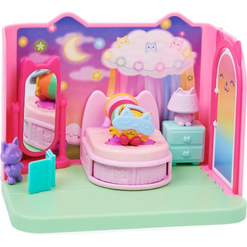 Spin Master Παιχνίδι Μινιατούρα Gabby's Dollhouse Pillow Cat Sweet Dreams Bedroom Deluxe Room για 3+ Ετών
