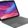 Logitech Combo Touch Flip Cover με Πληκτρολόγιο Γερμανικά Γκρι (iPad 2022 10.9'') 920-011435