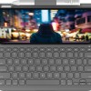 Logitech Bluetooth Slim Folio Flip Cover με Πληκτρολόγιο στα Γερμανικά Γκρι (iPad 2022 10.9'')