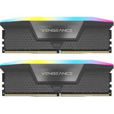Corsair Vengeance RGB DDR5 32GB RAM με 2x16GB Modules και Ταχύτητα 6000 για Desktop