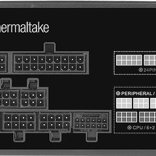 Thermaltake Toughpower GF A3 TT Premium Edition 650W Μαύρο Τροφοδοτικό Υπολογιστή Full Modular 80 Plus Gold