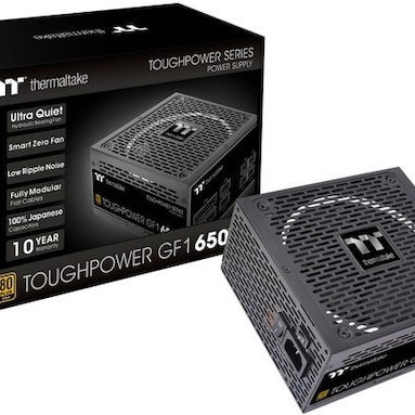 Thermaltake Toughpower GF A3 TT Premium Edition 650W Μαύρο Τροφοδοτικό Υπολογιστή Full Modular 80 Plus Gold