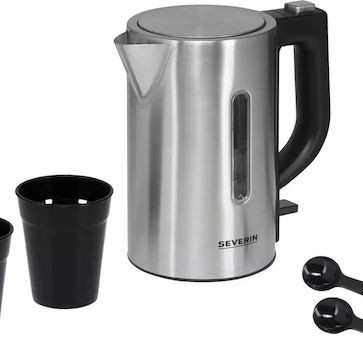 Severin Wk3647 Βραστήρας 500W Ασημί