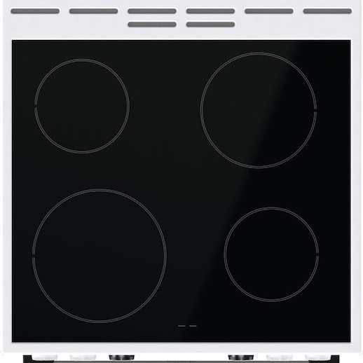 Gorenje Κουζίνα 71lt με Κεραμικές Εστίες Π60εκ. Λευκή
