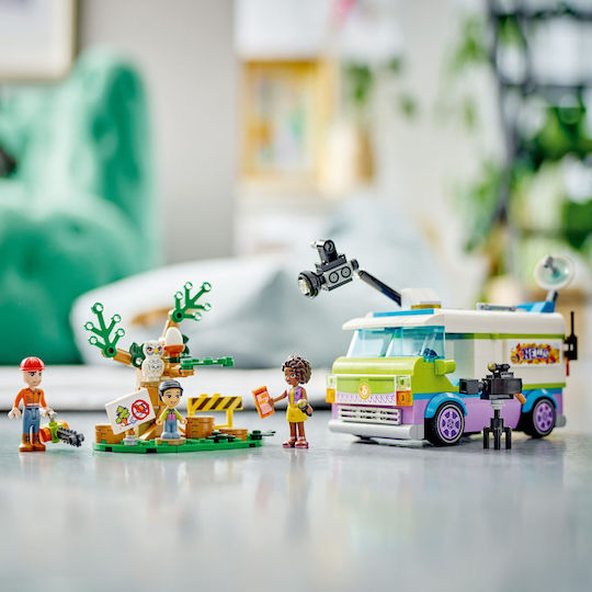 Lego Friends Newsroom Van για 6+ Ετών
