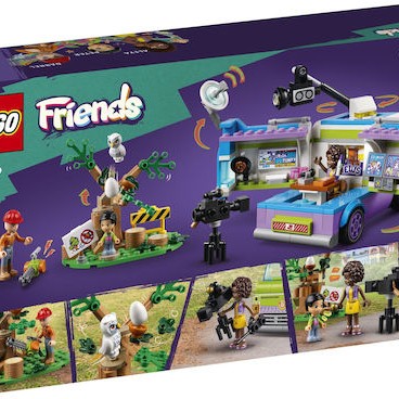 Lego Friends Newsroom Van για 6+ Ετών