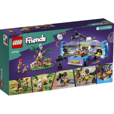 Lego Friends Newsroom Van για 6+ Ετών