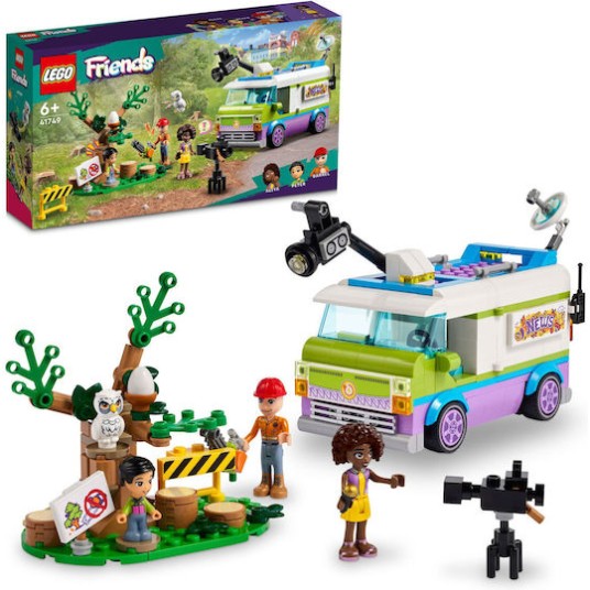 Lego Friends Newsroom Van για 6+ Ετών