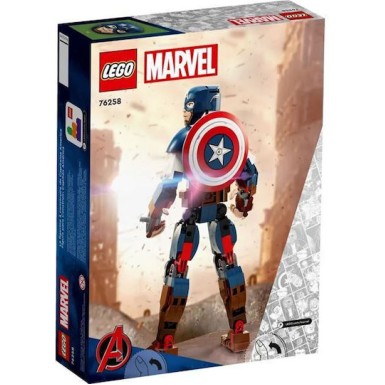 Lego Marvel Avengers - Captain America Construction Figure για 8+ Ετών