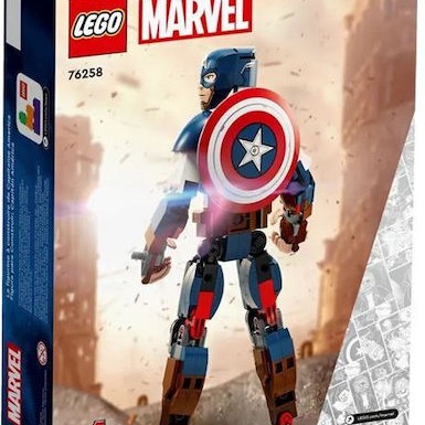 Lego Marvel Avengers - Captain America Construction Figure για 8+ Ετών