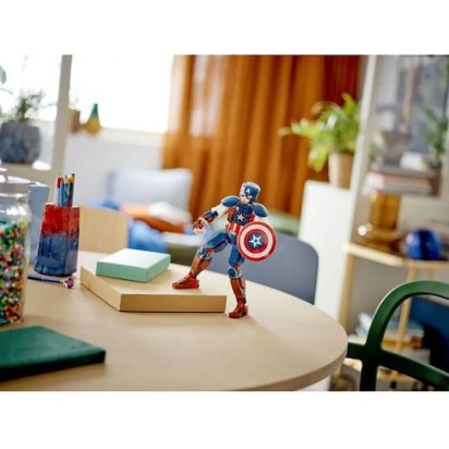 Lego Marvel Avengers - Captain America Construction Figure για 8+ Ετών