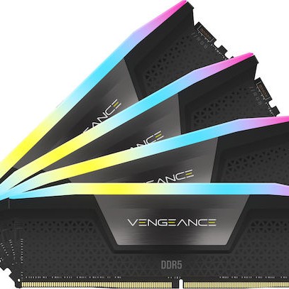 Corsair Vengeance RGB DDR5 192GB RAM με 4x48GB Modules και Ταχύτητα 5200 για Desktop