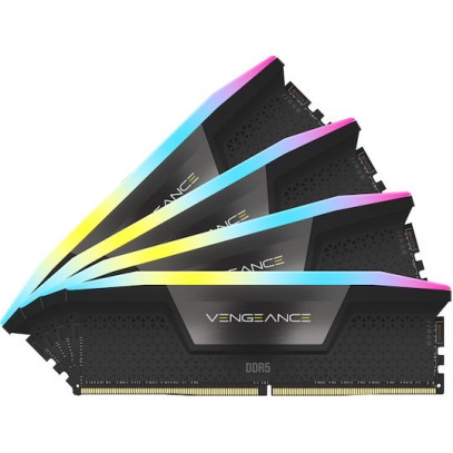 Corsair Vengeance RGB DDR5 192GB RAM με 4x48GB Modules και Ταχύτητα 5200 για Desktop
