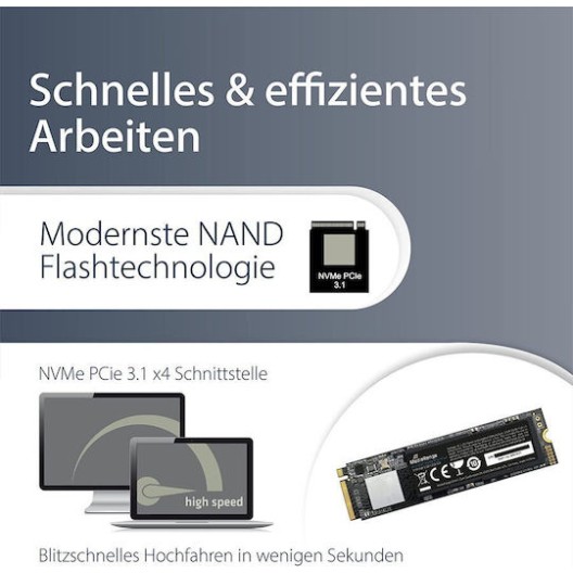 MediaRange SSD 512GB M.2 NVMe PCI Express 3.0
