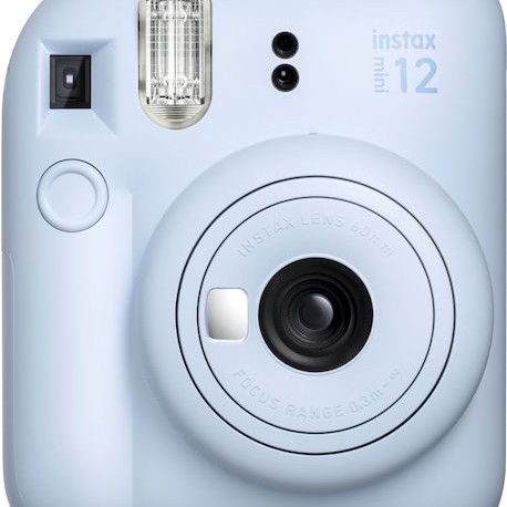 Fujifilm Instax Mini 12 Instant Φωτογραφική Μηχανή Pastel Blue