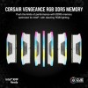 Corsair Vengeance RGB DDR5 32GB RAM με 2x16GB Modules και Ταχύτητα 6000 για Desktop