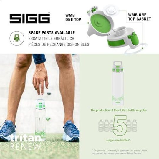 Sigg Παιδικό Παγούρι Πλαστικό Non Spill 750ml