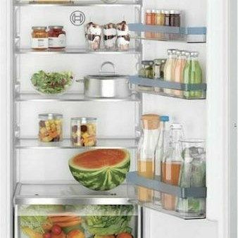 Bosch Εντοιχιζόμενο Ψυγείο Συντήρησης 204lt Υ122.1xΠ54.1xΒ54.8εκ. Λευκό KIR41VFE0