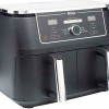 Ninja Foodi Max Dual Zone Air Fryer με Διπλό Αποσπώμενο Κάδο 9.5lt Μαύρο