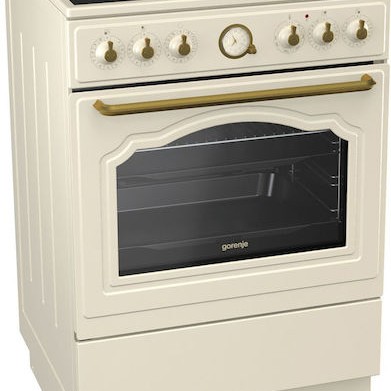 Gorenje Κουζίνα 71lt με Κεραμικές Εστίες Π60εκ. Μπεζ