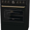 Gorenje Κουζίνα 71lt με Κεραμικές Εστίες Π60εκ. Μαύρη