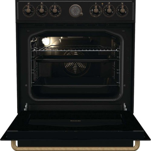 Gorenje Κουζίνα 71lt με Κεραμικές Εστίες Π60εκ. Μαύρη