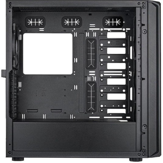 Silverstone SETA D1 Midi Tower Κουτί Υπολογιστή Μαύρο