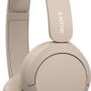 Sony WH-CH520 Ασύρματα / Ενσύρματα On Ear Ακουστικά με 50 ώρες Λειτουργίας και Quick Charge Μπεζ