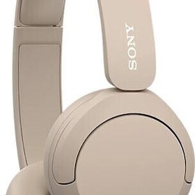 Sony WH-CH520 Ασύρματα / Ενσύρματα On Ear Ακουστικά με 50 ώρες Λειτουργίας και Quick Charge Μπεζ
