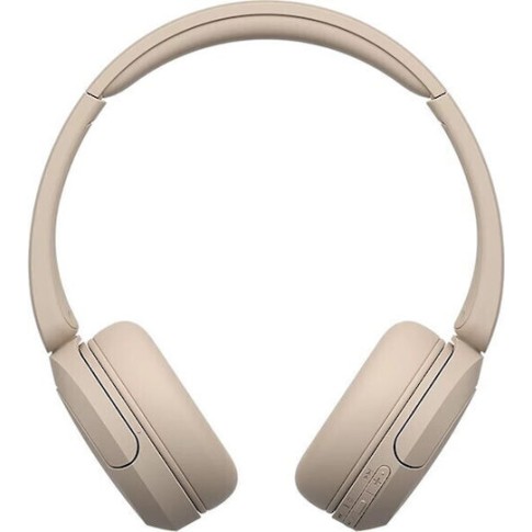 Sony WH-CH520 Ασύρματα / Ενσύρματα On Ear Ακουστικά με 50 ώρες Λειτουργίας και Quick Charge Μπεζ