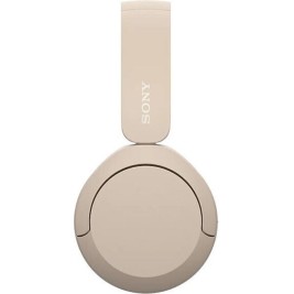 Sony WH-CH520 Ασύρματα / Ενσύρματα On Ear Ακουστικά με 50 ώρες Λειτουργίας και Quick Charge Μπεζ