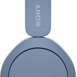 Sony WH-CH520 Ασύρματα / Ενσύρματα On Ear Ακουστικά με 50 ώρες Λειτουργίας και Quick Charge Μπλε