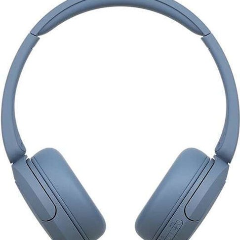 Sony WH-CH520 Ασύρματα / Ενσύρματα On Ear Ακουστικά με 50 ώρες Λειτουργίας και Quick Charge Μπλε
