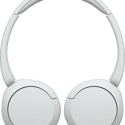 Sony WH-CH520 Ασύρματα / Ενσύρματα On Ear Ακουστικά με 50 ώρες Λειτουργίας και Quick Charge Λευκά