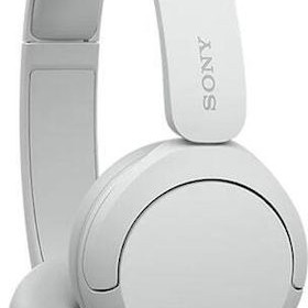 Sony WH-CH520 Ασύρματα / Ενσύρματα On Ear Ακουστικά με 50 ώρες Λειτουργίας και Quick Charge Λευκά