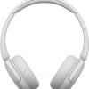 Sony WH-CH520 Ασύρματα / Ενσύρματα On Ear Ακουστικά με 50 ώρες Λειτουργίας και Quick Charge Λευκά