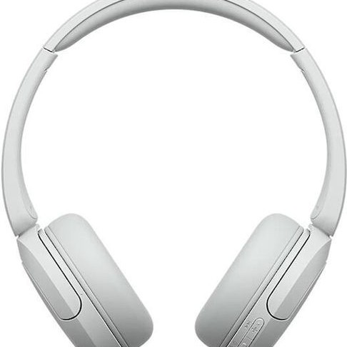 Sony WH-CH520 Ασύρματα / Ενσύρματα On Ear Ακουστικά με 50 ώρες Λειτουργίας και Quick Charge Λευκά