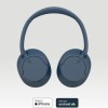 Sony WH-CH720N Ασύρματα / Ενσύρματα Over Ear Ακουστικά με 35 ώρες Λειτουργίας και Quick Charge Μπλε