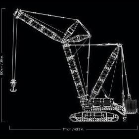 Lego Technic Liebherr Crawler Crane LR 13000 για 18+ Ετών