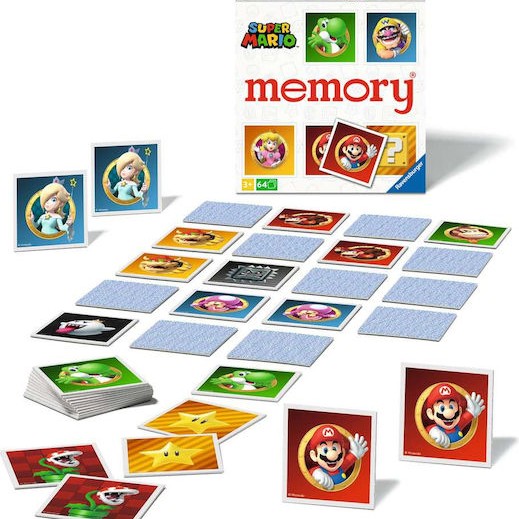 Επιτραπέζιο Παιχνίδι Super Mario Memory για 2-8 Παίκτες 3+ Ετών (EN) Ravensburger