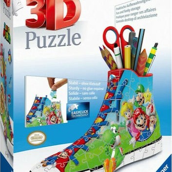 Puzzle Super Mario Sneaker 3D 108 Κομμάτια