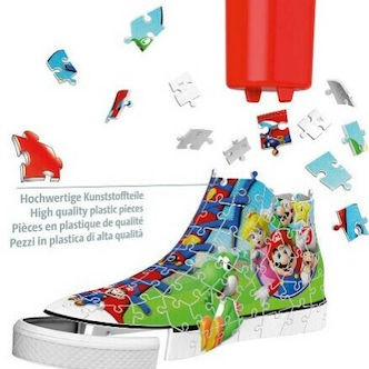 Puzzle Super Mario Sneaker 3D 108 Κομμάτια