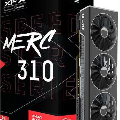 XFX Radeon RX 7900 XT 20GB GDDR6 Speedster MERC 310 Κάρτα Γραφικών