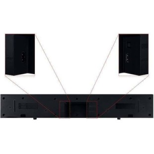 Samsung HW-C410G Soundbar 2.0 Bluetooth και HDMI 40W με Τηλεχειριστήριο Μαύρο