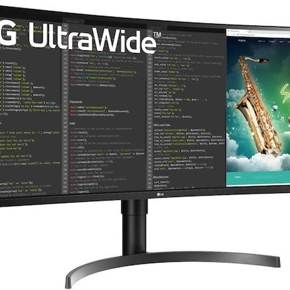 LG 35WN75CP-B Ultrawide VA HDR Curved Gaming Monitor 35